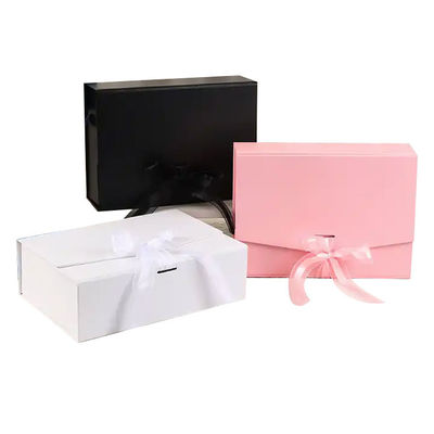 Easy Assembly Folding Cardboard Gift Boxes In Rectangular Shape