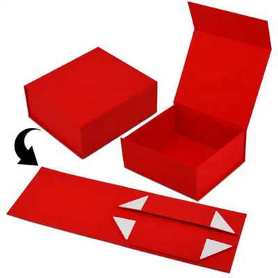 Gloss / Matt Lamination Rigid Packaging Box Customized Logo Accepted