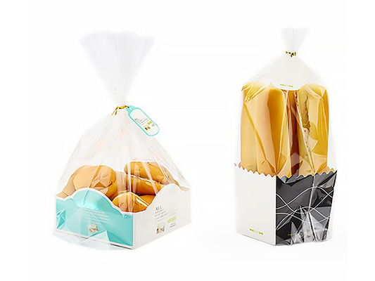 Greaseproof Bakery Container With Flexo Printing Customization