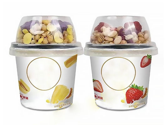 Rectangular BPA Free Food Packaging Air Tight Sealing