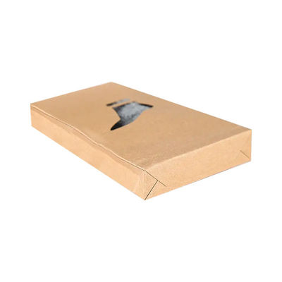 Various Sizes Available Customizable Wig Packaging With Clear Window Display