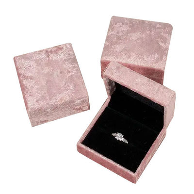 Customizable Logo Jewelry Merchandising Supplies With Velvet Insert