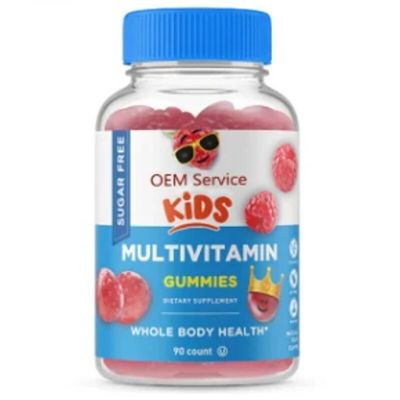 Multivitamin Gummies For Child Vitamin B C D Immune Support Promotion Development