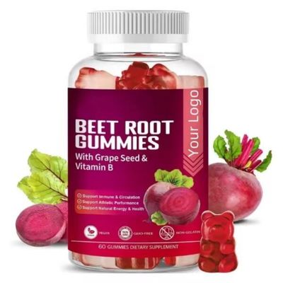 Daily Dose of Health Adult Beet Root Extract Gummies with Grape Seed and Vitamin B12