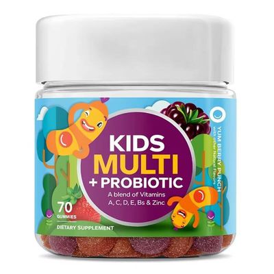 Newborn Vitamin C And Vitamin A Sugar Free Kids Multivitamins Gummy 2 Gummies Per Day