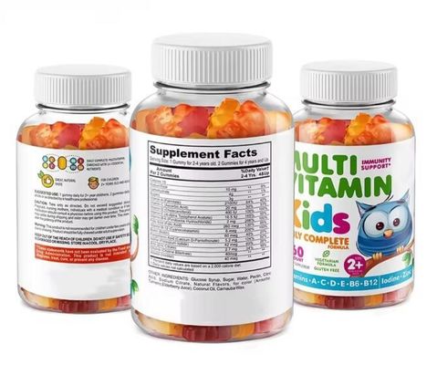 Children's Multivitamin Gummies With Vitamins And Omega 3 60/90/120 Gummies Per Bottle