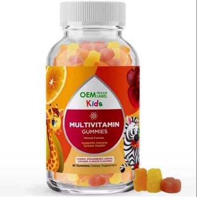 Vitamin C Zinc Omega 3 Heath Strong Bones Gummy For Adults Boost Children's Immunity