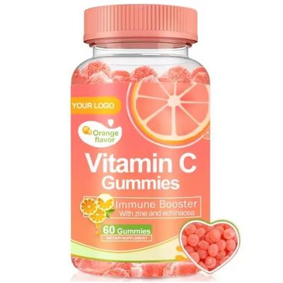 2 Gummies Per Day Vitamin C Gummies For Kids And Freeze-Dried Fruits Berries Blend