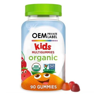Vegan Organic Multivitamin Gummies With Zinc Shelf-Life 6 Months Not Applicable For Kids