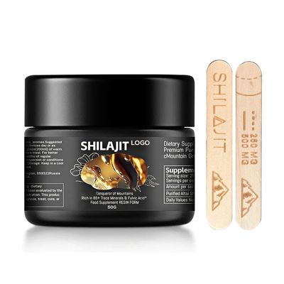 Pure Shilajit Resin Immune Support Pills Natural Herbal Supplement From Himalayas