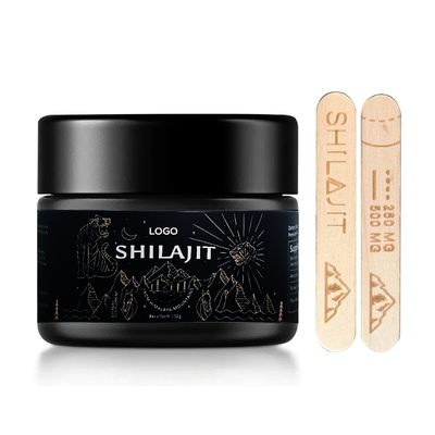Pure Shilajit Resin Immune Support Pills Natural Herbal Supplement From Himalayas