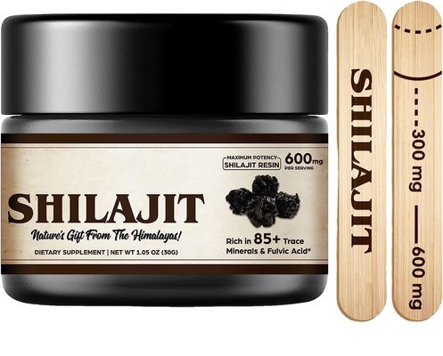 Pure Himalayan 50g Shilajit Resin Your Natural Solution For Heart And Immune Support
