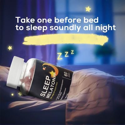 Improve Memory Sleep Function Gummy Candy Deep Restful Sleep Dosage Form Supplement
