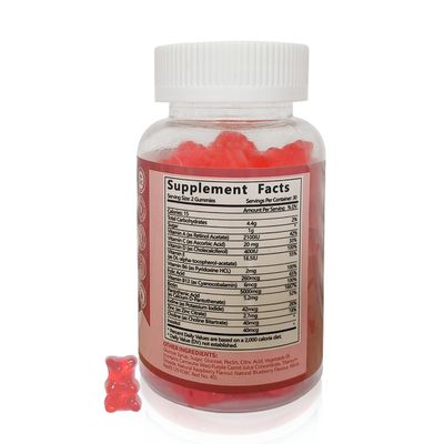 Effective Hair Growth Support with Biotin Folic Acid Hair Vitamins Dietary Supplement