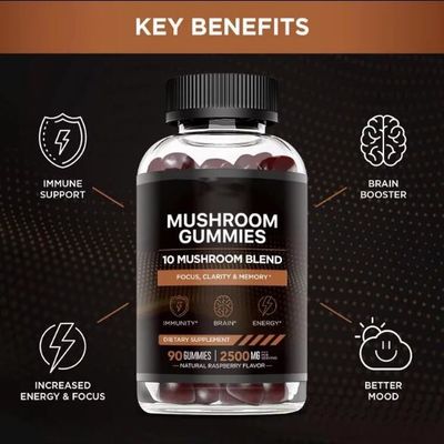Analgesia And Sedation Mushroom Gummies For Adults Multi-Functional Relief