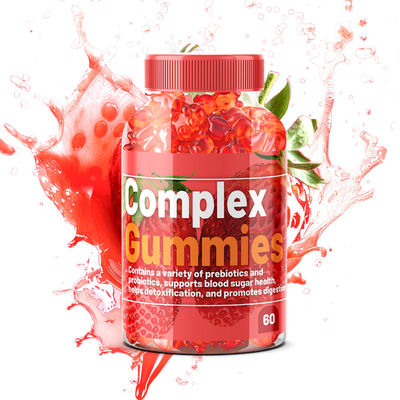 Probiotic Complex Gummies OEM Private Label For Blood Sugar Health Digestion Improvement