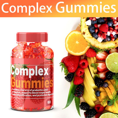 Probiotic Complex Gummies OEM Private Label For Blood Sugar Health Digestion Improvement