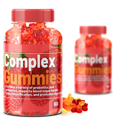 Probiotic Complex Gummies OEM Private Label For Blood Sugar Health Digestion Improvement