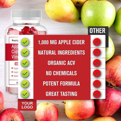 Support Your Weight Loss Goals Slimming Apple Cider Vinegar Gummies Dietary Supplement