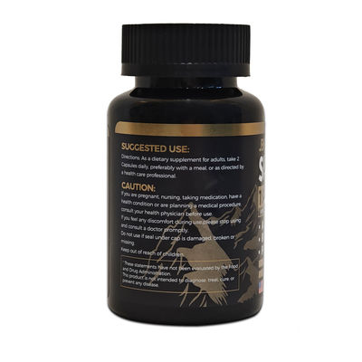 Boost Your Immune System and Energy with Pure Himalayan Shilajit Capsules 60 Capsules
