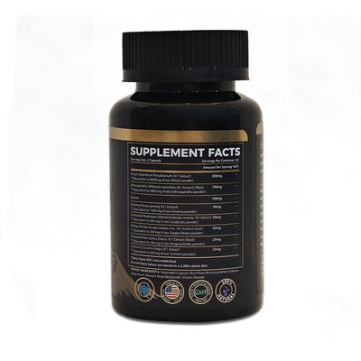 Boost Your Immune System and Energy with Pure Himalayan Shilajit Capsules 60 Capsules