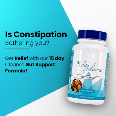 Support Digestive Health Capsules Detox Gut And Colon Intestinal Cleansing Supplement