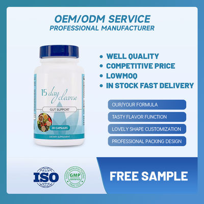 Support Digestive Health Capsules Detox Gut And Colon Intestinal Cleansing Supplement