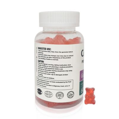 Skin Health Dietary Supplement Gluten Free Collagen Peptide Gummies Mixed Flavor