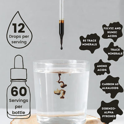 DROPS Dosage Form Pure Himalayan Shilajit Supplement For Strength Immunity Support
