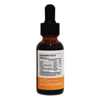 Cool And Dry Place Stress Relief Health Supplements High Potency Magnesium Glycinate Drops