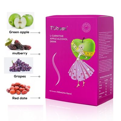 Direct Supply L-Carnitine Apple Enzyme Drink For Diet Slim And Effective Weight Loss