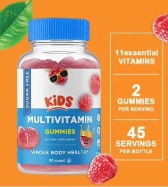 Multivitamin Gummies For Child Vitamin B C D Immune Support Promotion Development
